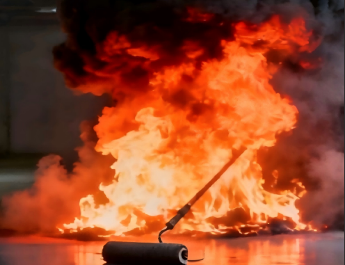 安全守護(hù)，堅(jiān)不可摧 | 彩田化工A級(jí)防火地坪，為您的空間穿上“防火鎧甲”